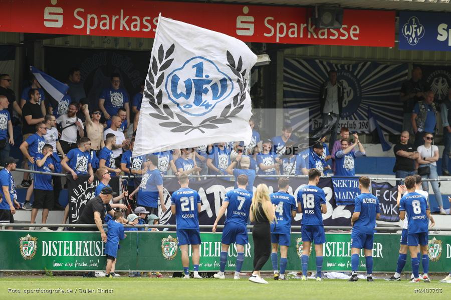 Sepp-Endres-Sportanlage, Würzburg, 01.05.2024, sport, action, BFV, Fussball, Mai 2024, 35. Spieltag, Bayernliga Nord, SCF, WFV, 1. SC Feucht, Würzburger FV 04 - Bild-ID: 2407753