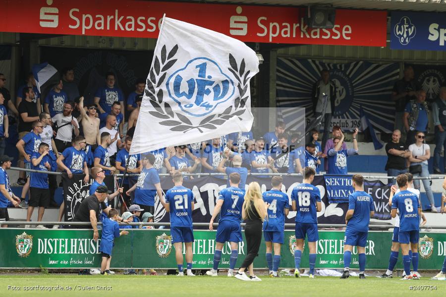 Sepp-Endres-Sportanlage, Würzburg, 01.05.2024, sport, action, BFV, Fussball, Mai 2024, 35. Spieltag, Bayernliga Nord, SCF, WFV, 1. SC Feucht, Würzburger FV 04 - Bild-ID: 2407754