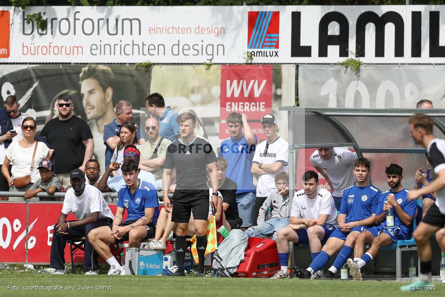 Sepp-Endres-Sportanlage, Würzburg, 01.05.2024, sport, action, BFV, Fussball, Mai 2024, 35. Spieltag, Bayernliga Nord, SCF, WFV, 1. SC Feucht, Würzburger FV 04 - Bild-ID: 2407755