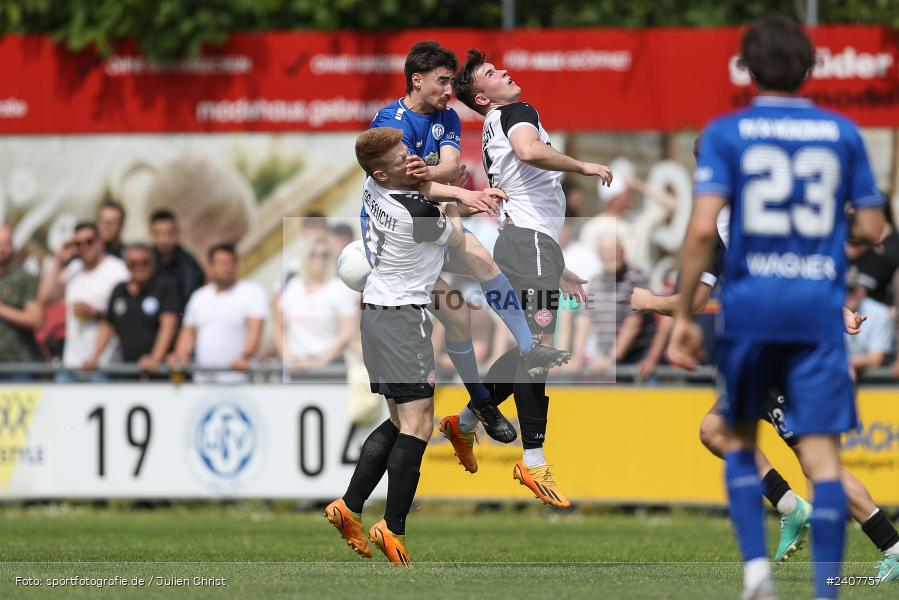 Sepp-Endres-Sportanlage, Würzburg, 01.05.2024, sport, action, BFV, Fussball, Mai 2024, 35. Spieltag, Bayernliga Nord, SCF, WFV, 1. SC Feucht, Würzburger FV 04 - Bild-ID: 2407757