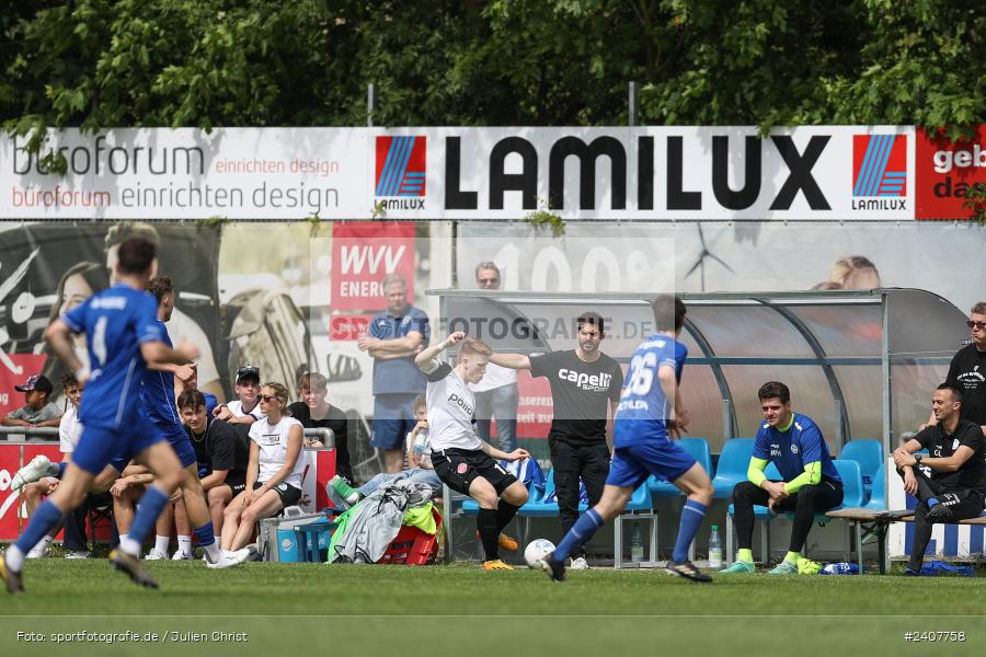 Sepp-Endres-Sportanlage, Würzburg, 01.05.2024, sport, action, BFV, Fussball, Mai 2024, 35. Spieltag, Bayernliga Nord, SCF, WFV, 1. SC Feucht, Würzburger FV 04 - Bild-ID: 2407758