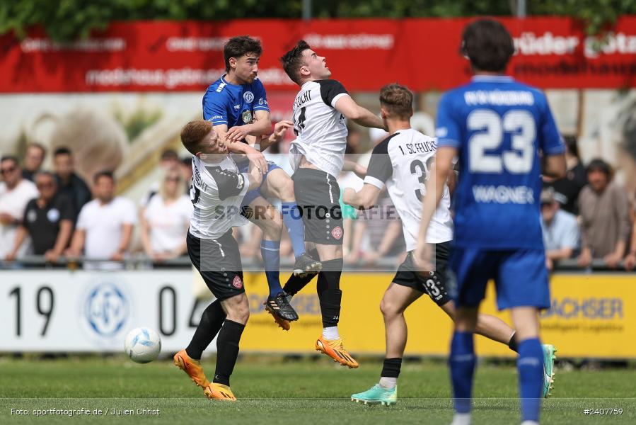 Sepp-Endres-Sportanlage, Würzburg, 01.05.2024, sport, action, BFV, Fussball, Mai 2024, 35. Spieltag, Bayernliga Nord, SCF, WFV, 1. SC Feucht, Würzburger FV 04 - Bild-ID: 2407759