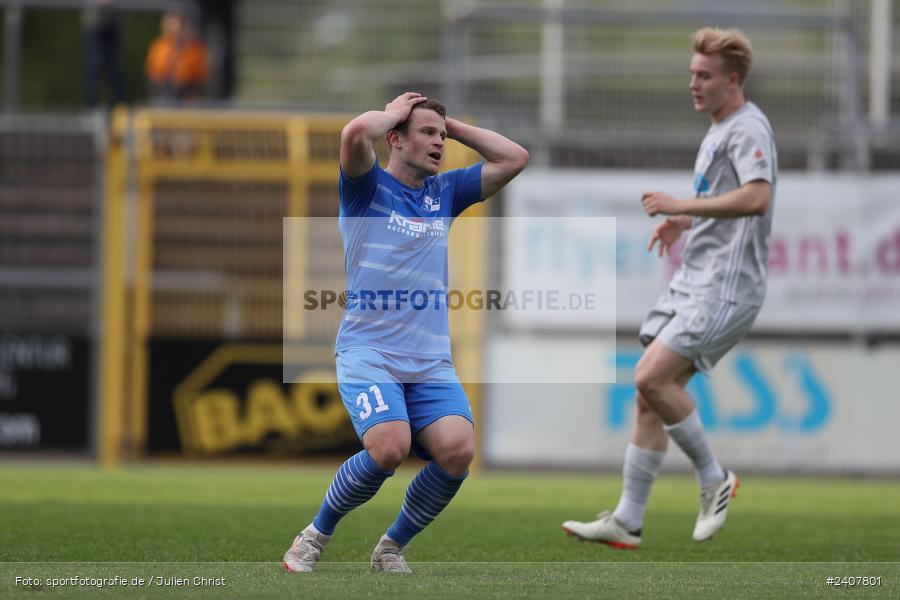 Stadion am Schönbusch, Aschaffenburg, 03.05.2024, sport, action, BFV, Fussball, Mai 2024, 33. Spieltag, Regionalliga Bayern, FVI, SVA, FV Illertissen, SV Viktoria Aschaffenburg - Bild-ID: 2407801 Stadion am Schönbusch, Aschaffenburg, 03.05.2024, sport, action, BFV, Fussball, Mai 2024, 33. Spieltag, Regionalliga Bayern, FVI, SVA, FV Illertissen, SV Viktoria Aschaffenburg - Bild-ID: 2407801