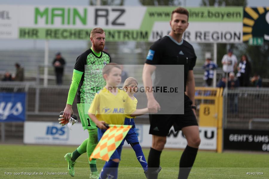 Stadion am Schönbusch, Aschaffenburg, 03.05.2024, sport, action, BFV, Fussball, Mai 2024, 33. Spieltag, Regionalliga Bayern, FVI, SVA, FV Illertissen, SV Viktoria Aschaffenburg - Bild-ID: 2407859