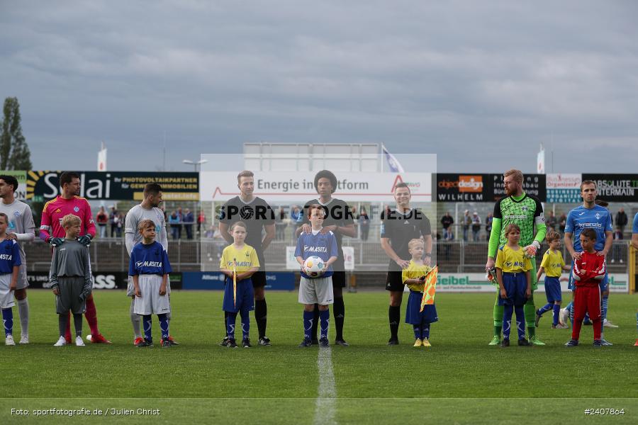 Stadion am Schönbusch, Aschaffenburg, 03.05.2024, sport, action, BFV, Fussball, Mai 2024, 33. Spieltag, Regionalliga Bayern, FVI, SVA, FV Illertissen, SV Viktoria Aschaffenburg - Bild-ID: 2407864