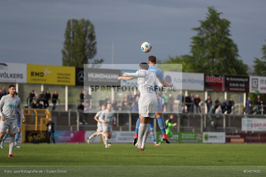 Stadion am Schönbusch, Aschaffenburg, 03.05.2024, sport, action, BFV, Fussball, Mai 2024, 33. Spieltag, Regionalliga Bayern, FVI, SVA, FV Illertissen, SV Viktoria Aschaffenburg - Bild-ID: 2407900 Stadion am Schönbusch, Aschaffenburg, 03.05.2024, sport, action, BFV, Fussball, Mai 2024, 33. Spieltag, Regionalliga Bayern, FVI, SVA, FV Illertissen, SV Viktoria Aschaffenburg - Bild-ID: 2407900