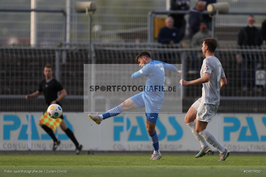 Stadion am Schönbusch, Aschaffenburg, 03.05.2024, sport, action, BFV, Fussball, Mai 2024, 33. Spieltag, Regionalliga Bayern, FVI, SVA, FV Illertissen, SV Viktoria Aschaffenburg - Bild-ID: 2407950