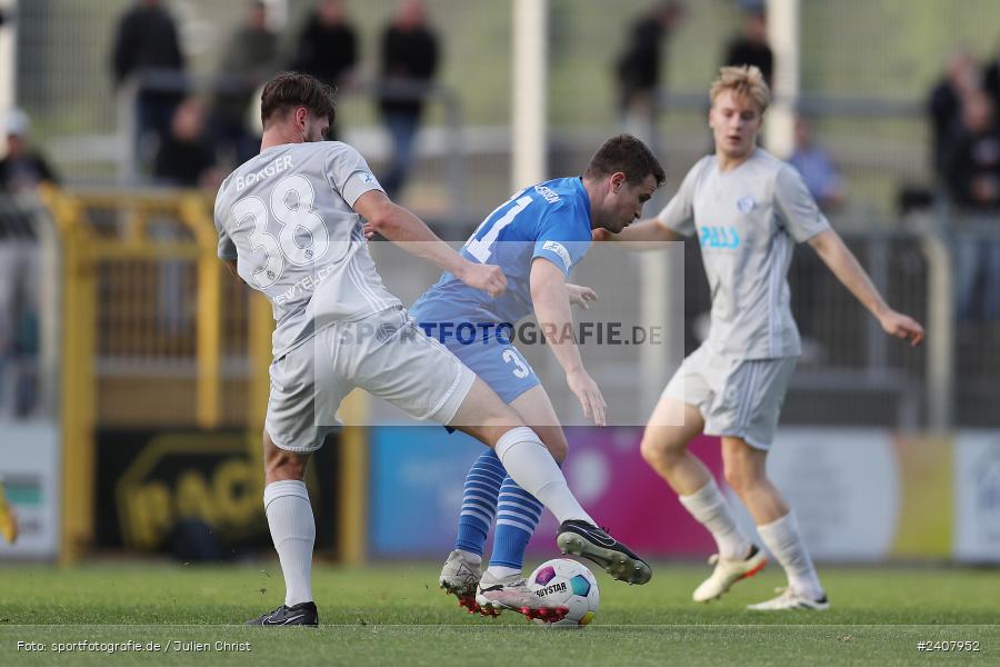 Stadion am Schönbusch, Aschaffenburg, 03.05.2024, sport, action, BFV, Fussball, Mai 2024, 33. Spieltag, Regionalliga Bayern, FVI, SVA, FV Illertissen, SV Viktoria Aschaffenburg - Bild-ID: 2407952