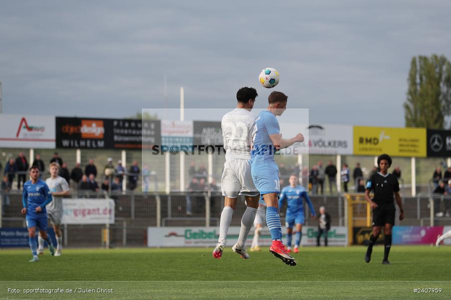 Stadion am Schönbusch, Aschaffenburg, 03.05.2024, sport, action, BFV, Fussball, Mai 2024, 33. Spieltag, Regionalliga Bayern, FVI, SVA, FV Illertissen, SV Viktoria Aschaffenburg - Bild-ID: 2407959