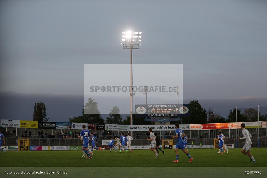Stadion am Schönbusch, Aschaffenburg, 03.05.2024, sport, action, BFV, Fussball, Mai 2024, 33. Spieltag, Regionalliga Bayern, FVI, SVA, FV Illertissen, SV Viktoria Aschaffenburg - Bild-ID: 2407998