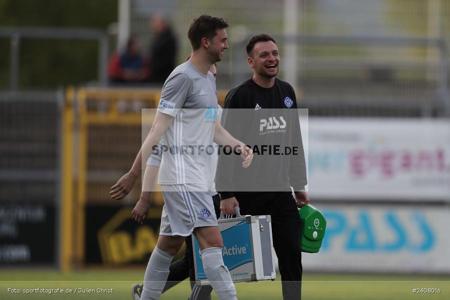 Stadion am Schönbusch, Aschaffenburg, 03.05.2024, sport, action, BFV, Fussball, Mai 2024, 33. Spieltag, Regionalliga Bayern, FVI, SVA, FV Illertissen, SV Viktoria Aschaffenburg - Bild-ID: 2408016
