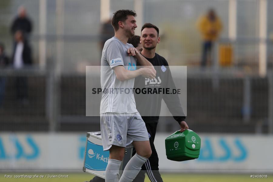 Stadion am Schönbusch, Aschaffenburg, 03.05.2024, sport, action, BFV, Fussball, Mai 2024, 33. Spieltag, Regionalliga Bayern, FVI, SVA, FV Illertissen, SV Viktoria Aschaffenburg - Bild-ID: 2408018