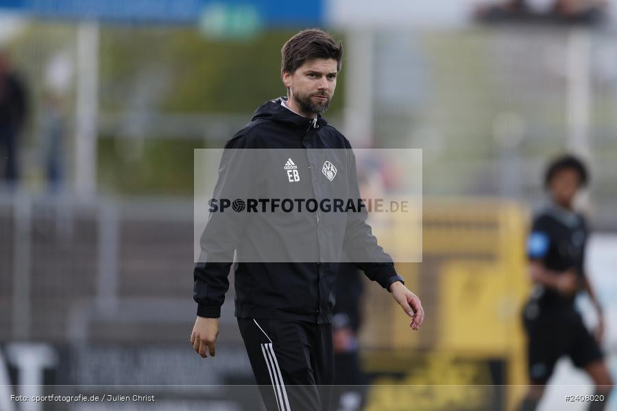Stadion am Schönbusch, Aschaffenburg, 03.05.2024, sport, action, BFV, Fussball, Mai 2024, 33. Spieltag, Regionalliga Bayern, FVI, SVA, FV Illertissen, SV Viktoria Aschaffenburg - Bild-ID: 2408020