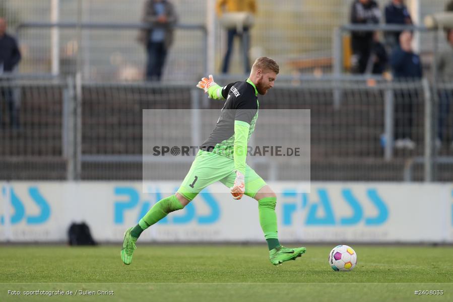 Stadion am Schönbusch, Aschaffenburg, 03.05.2024, sport, action, BFV, Fussball, Mai 2024, 33. Spieltag, Regionalliga Bayern, FVI, SVA, FV Illertissen, SV Viktoria Aschaffenburg - Bild-ID: 2408033