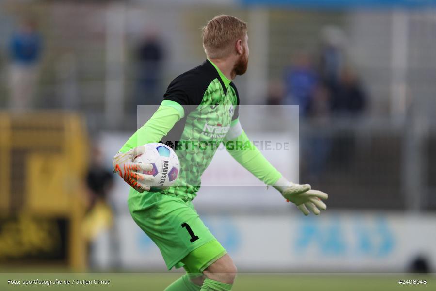 Stadion am Schönbusch, Aschaffenburg, 03.05.2024, sport, action, BFV, Fussball, Mai 2024, 33. Spieltag, Regionalliga Bayern, FVI, SVA, FV Illertissen, SV Viktoria Aschaffenburg - Bild-ID: 2408048