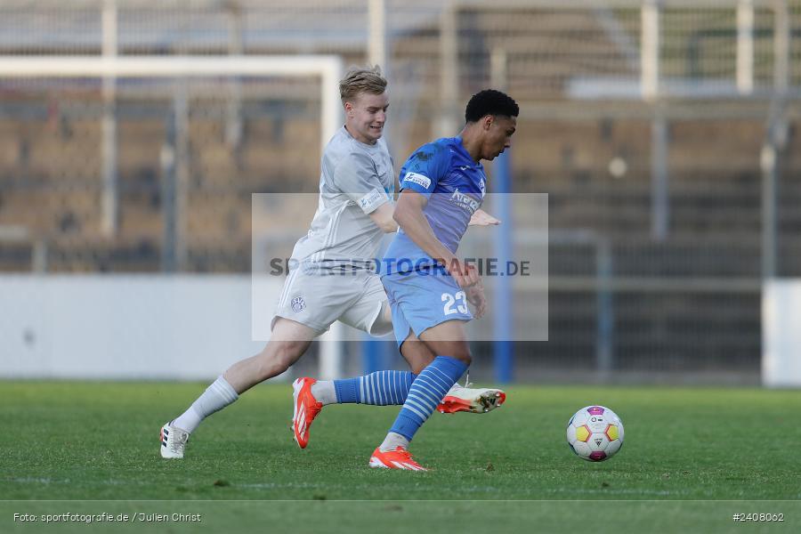 Stadion am Schönbusch, Aschaffenburg, 03.05.2024, sport, action, BFV, Fussball, Mai 2024, 33. Spieltag, Regionalliga Bayern, FVI, SVA, FV Illertissen, SV Viktoria Aschaffenburg - Bild-ID: 2408062