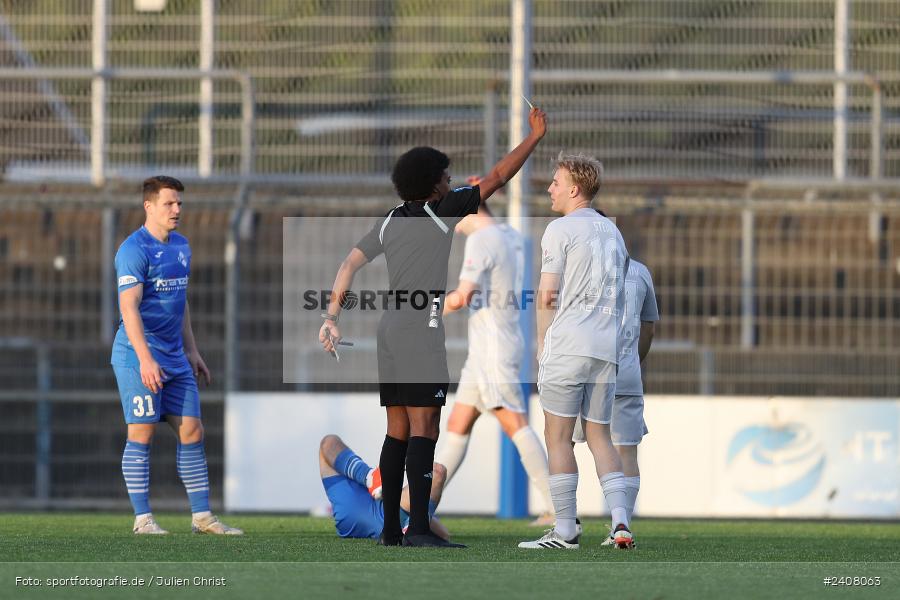 Stadion am Schönbusch, Aschaffenburg, 03.05.2024, sport, action, BFV, Fussball, Mai 2024, 33. Spieltag, Regionalliga Bayern, FVI, SVA, FV Illertissen, SV Viktoria Aschaffenburg - Bild-ID: 2408063