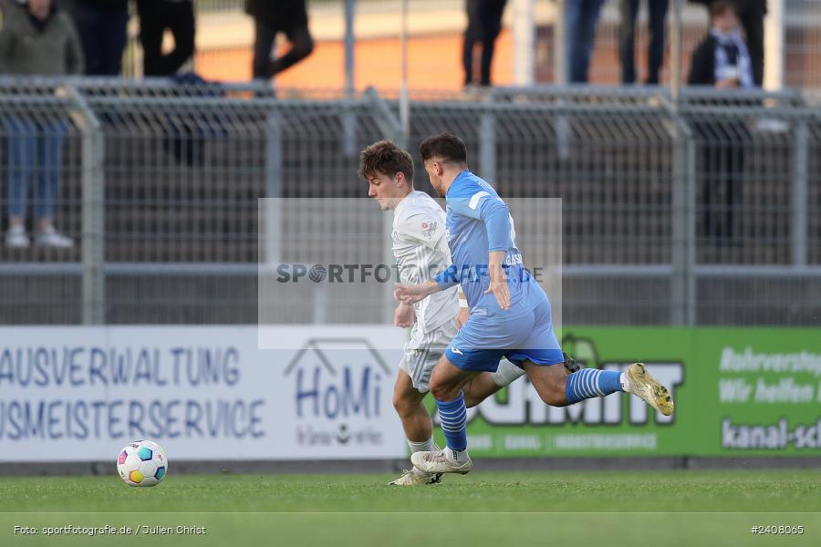 Stadion am Schönbusch, Aschaffenburg, 03.05.2024, sport, action, BFV, Fussball, Mai 2024, 33. Spieltag, Regionalliga Bayern, FVI, SVA, FV Illertissen, SV Viktoria Aschaffenburg - Bild-ID: 2408065