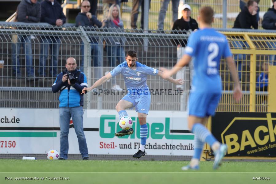 Stadion am Schönbusch, Aschaffenburg, 03.05.2024, sport, action, BFV, Fussball, Mai 2024, 33. Spieltag, Regionalliga Bayern, FVI, SVA, FV Illertissen, SV Viktoria Aschaffenburg - Bild-ID: 2408066