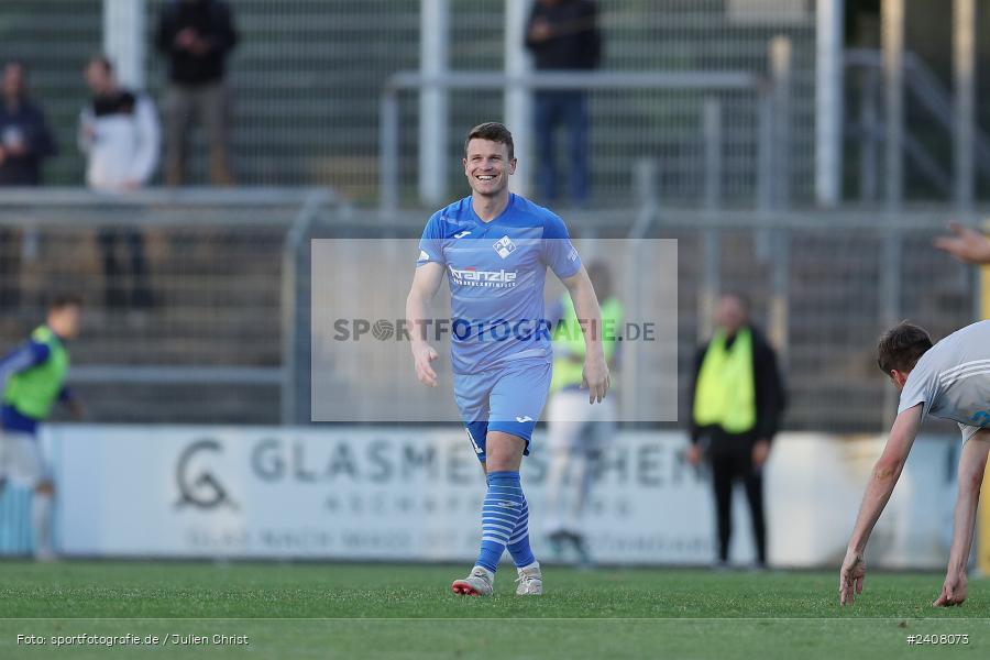Stadion am Schönbusch, Aschaffenburg, 03.05.2024, sport, action, BFV, Fussball, Mai 2024, 33. Spieltag, Regionalliga Bayern, FVI, SVA, FV Illertissen, SV Viktoria Aschaffenburg - Bild-ID: 2408073