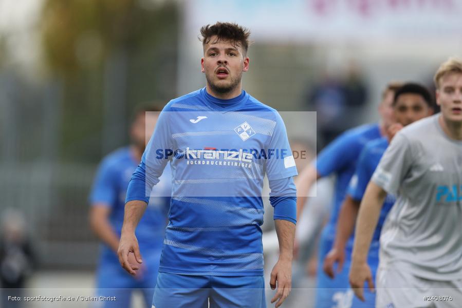 Stadion am Schönbusch, Aschaffenburg, 03.05.2024, sport, action, BFV, Fussball, Mai 2024, 33. Spieltag, Regionalliga Bayern, FVI, SVA, FV Illertissen, SV Viktoria Aschaffenburg - Bild-ID: 2408076