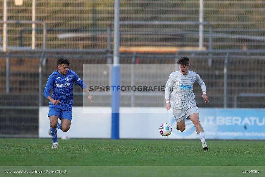 Stadion am Schönbusch, Aschaffenburg, 03.05.2024, sport, action, BFV, Fussball, Mai 2024, 33. Spieltag, Regionalliga Bayern, FVI, SVA, FV Illertissen, SV Viktoria Aschaffenburg - Bild-ID: 2408088