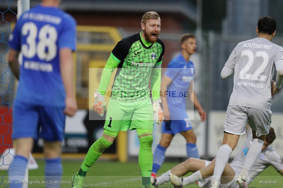 Stadion am Schönbusch, Aschaffenburg, 03.05.2024, sport, action, BFV, Fussball, Mai 2024, 33. Spieltag, Regionalliga Bayern, FVI, SVA, FV Illertissen, SV Viktoria Aschaffenburg - Bild-ID: 2408143