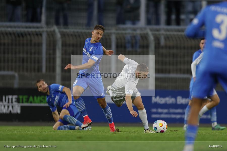 Stadion am Schönbusch, Aschaffenburg, 03.05.2024, sport, action, BFV, Fussball, Mai 2024, 33. Spieltag, Regionalliga Bayern, FVI, SVA, FV Illertissen, SV Viktoria Aschaffenburg - Bild-ID: 2408172