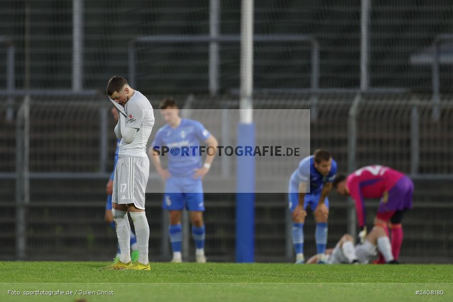 Stadion am Schönbusch, Aschaffenburg, 03.05.2024, sport, action, BFV, Fussball, Mai 2024, 33. Spieltag, Regionalliga Bayern, FVI, SVA, FV Illertissen, SV Viktoria Aschaffenburg - Bild-ID: 2408180