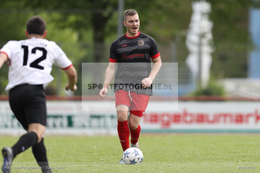Sportgelände, Burgsinn, 05.05.2024, sport, action, BFV, Fussball, Mai 2024, 24. Spieltag, Kreisklasse Würzburg Gr. 3, SVR, SGB, SV Rieneck, SG Burgsinn - Bild-ID: 2408203