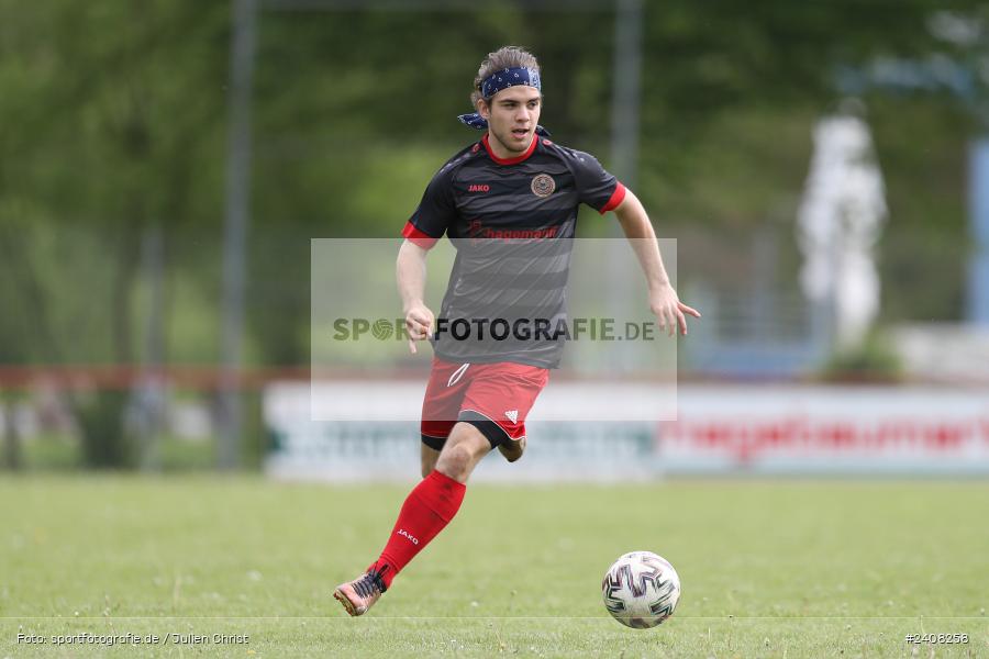 Sportgelände, Burgsinn, 05.05.2024, sport, action, BFV, Fussball, Mai 2024, 24. Spieltag, Kreisklasse Würzburg Gr. 3, SVR, SGB, SV Rieneck, SG Burgsinn - Bild-ID: 2408258