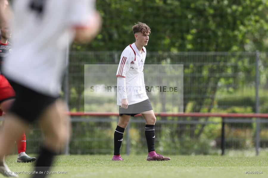 Sportgelände, Burgsinn, 05.05.2024, sport, action, BFV, Fussball, Mai 2024, 24. Spieltag, Kreisklasse Würzburg Gr. 3, SVR, SGB, SV Rieneck, SG Burgsinn - Bild-ID: 2408264