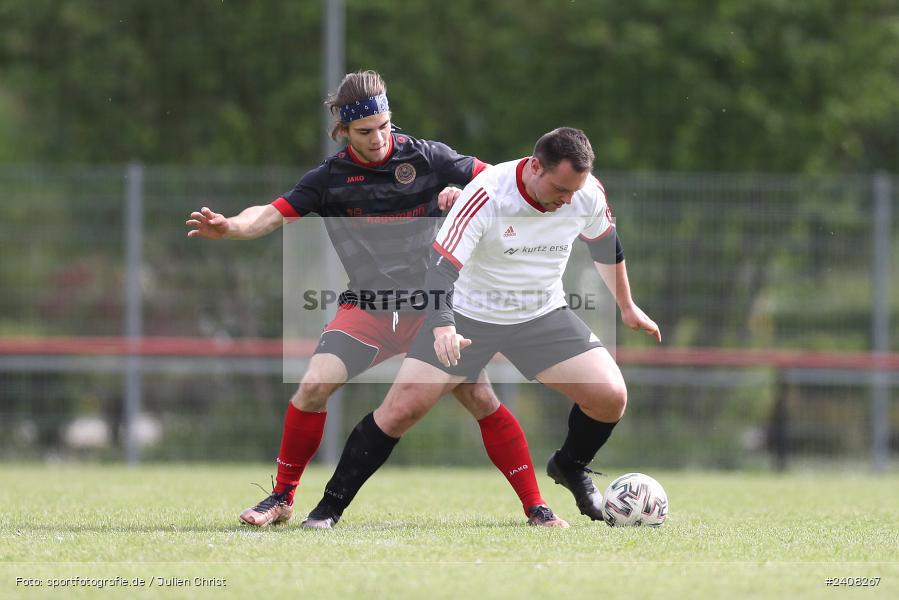 Sportgelände, Burgsinn, 05.05.2024, sport, action, BFV, Fussball, Mai 2024, 24. Spieltag, Kreisklasse Würzburg Gr. 3, SVR, SGB, SV Rieneck, SG Burgsinn - Bild-ID: 2408267