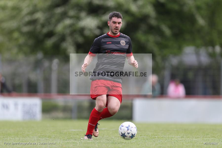 Sportgelände, Burgsinn, 05.05.2024, sport, action, BFV, Fussball, Mai 2024, 24. Spieltag, Kreisklasse Würzburg Gr. 3, SVR, SGB, SV Rieneck, SG Burgsinn - Bild-ID: 2408281