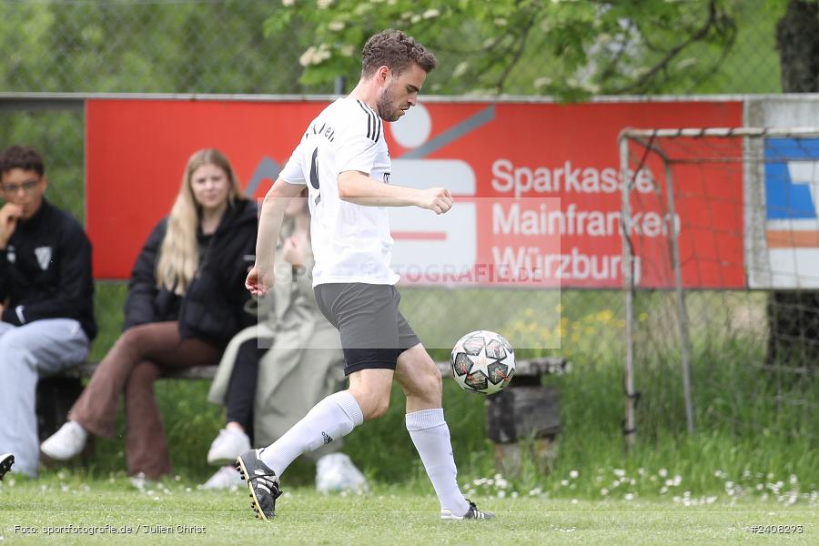 Sportgelände, Fellen, 05.05.2024, sport, action, BFV, Fussball, Mai 2024, 24. Spieltag, A-Klasse Würzburg Gr. 5, SVS, DJK, SV Schaippach, DJK Fellen - Bild-ID: 2408293