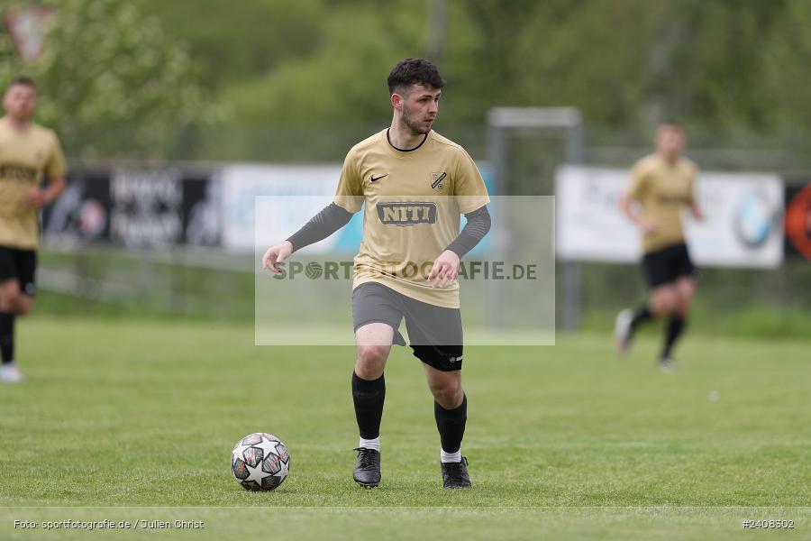 Sportgelände, Fellen, 05.05.2024, sport, action, BFV, Fussball, Mai 2024, 24. Spieltag, A-Klasse Würzburg Gr. 5, SVS, DJK, SV Schaippach, DJK Fellen - Bild-ID: 2408302