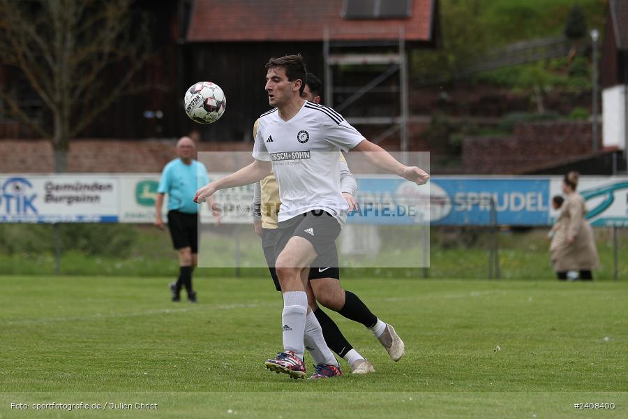 Sportgelände, Fellen, 05.05.2024, sport, action, BFV, Fussball, Mai 2024, 24. Spieltag, A-Klasse Würzburg Gr. 5, SVS, DJK, SV Schaippach, DJK Fellen - Bild-ID: 2408400