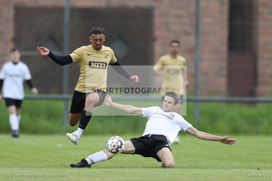 Sportgelände, Fellen, 05.05.2024, sport, action, BFV, Fussball, Mai 2024, 24. Spieltag, A-Klasse Würzburg Gr. 5, SVS, DJK, SV Schaippach, DJK Fellen - Bild-ID: 2408408