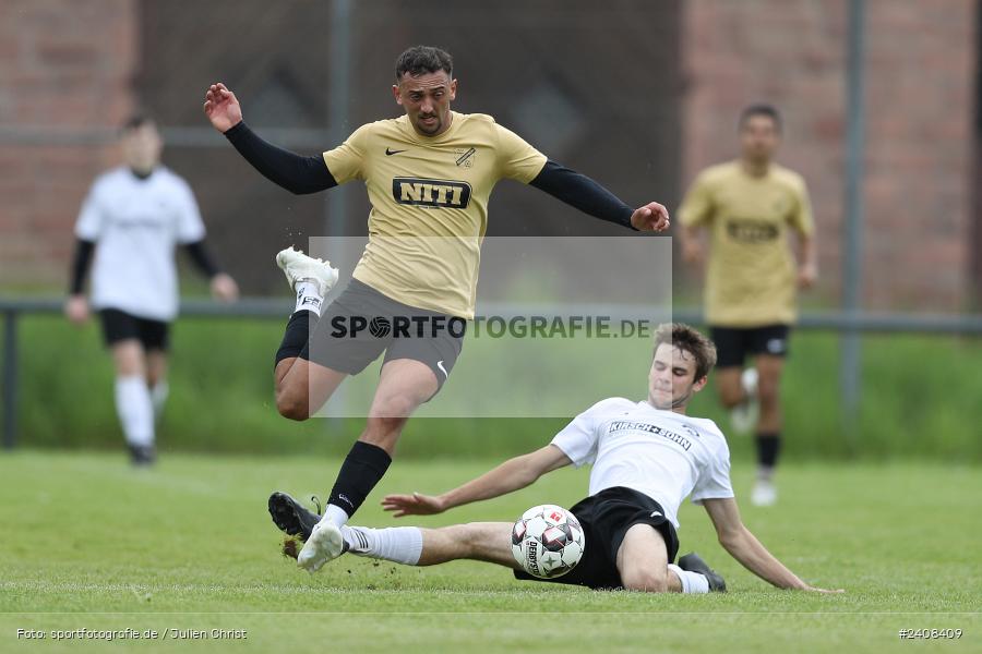Sportgelände, Fellen, 05.05.2024, sport, action, BFV, Fussball, Mai 2024, 24. Spieltag, A-Klasse Würzburg Gr. 5, SVS, DJK, SV Schaippach, DJK Fellen - Bild-ID: 2408409