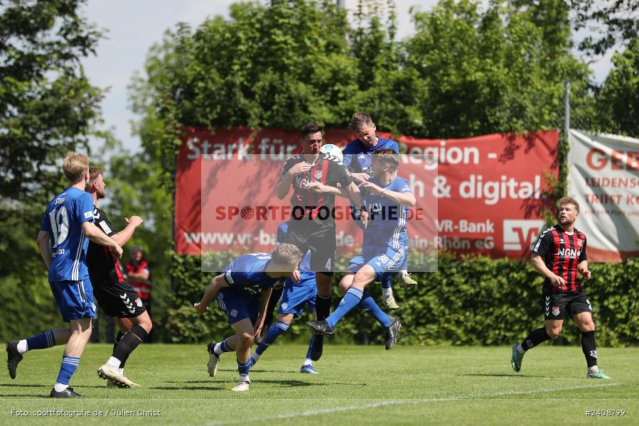 NGN Arena, Aubstadt, 11.05.2024, sport, action, BFV, Fussball, Mai 2024, 33. Spieltag, Regionalliga Bayern, SVA, TSV, SV Viktoria Aschaffenburg, TSV Aubstadt - Bild-ID: 2408799
