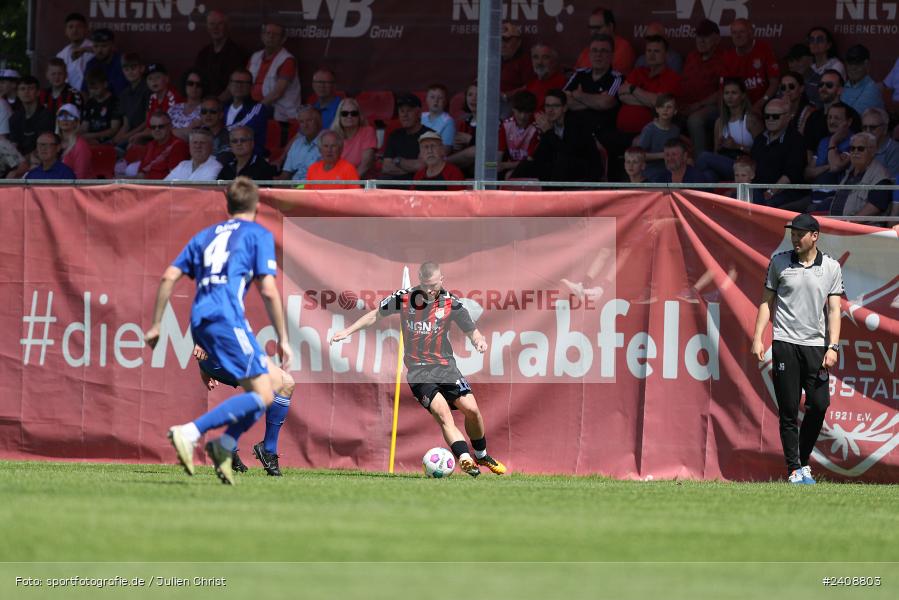 NGN Arena, Aubstadt, 11.05.2024, sport, action, BFV, Fussball, Mai 2024, 33. Spieltag, Regionalliga Bayern, SVA, TSV, SV Viktoria Aschaffenburg, TSV Aubstadt - Bild-ID: 2408803
