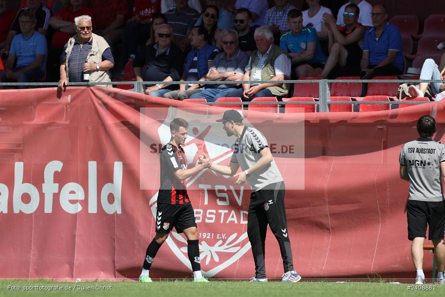 NGN Arena, Aubstadt, 11.05.2024, sport, action, BFV, Fussball, Mai 2024, 33. Spieltag, Regionalliga Bayern, SVA, TSV, SV Viktoria Aschaffenburg, TSV Aubstadt - Bild-ID: 2408882