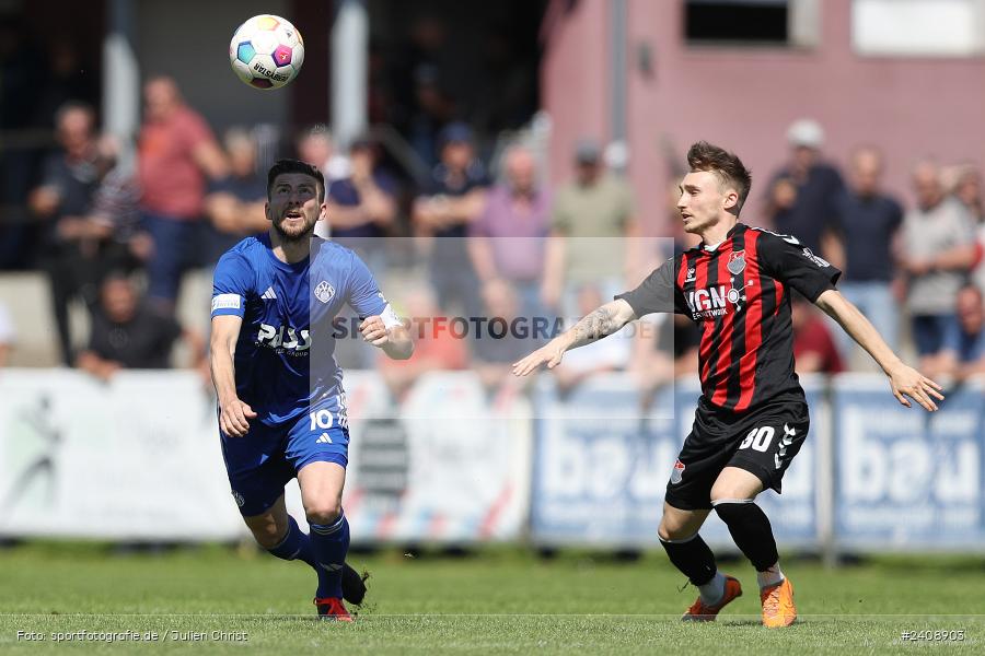NGN Arena, Aubstadt, 11.05.2024, sport, action, BFV, Fussball, Mai 2024, 33. Spieltag, Regionalliga Bayern, SVA, TSV, SV Viktoria Aschaffenburg, TSV Aubstadt - Bild-ID: 2408903