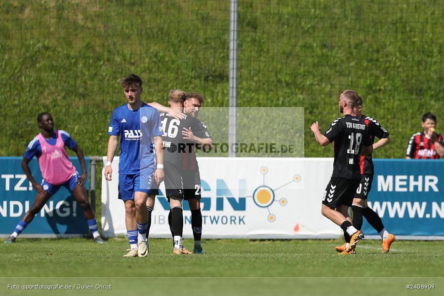 NGN Arena, Aubstadt, 11.05.2024, sport, action, BFV, Fussball, Mai 2024, 33. Spieltag, Regionalliga Bayern, SVA, TSV, SV Viktoria Aschaffenburg, TSV Aubstadt - Bild-ID: 2408909 NGN Arena, Aubstadt, 11.05.2024, sport, action, BFV, Fussball, Mai 2024, 33. Spieltag, Regionalliga Bayern, SVA, TSV, SV Viktoria Aschaffenburg, TSV Aubstadt - Bild-ID: 2408909