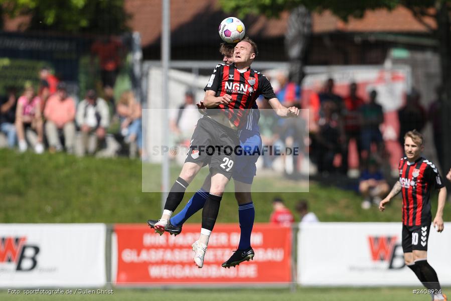 NGN Arena, Aubstadt, 11.05.2024, sport, action, BFV, Fussball, Mai 2024, 33. Spieltag, Regionalliga Bayern, SVA, TSV, SV Viktoria Aschaffenburg, TSV Aubstadt - Bild-ID: 2408924