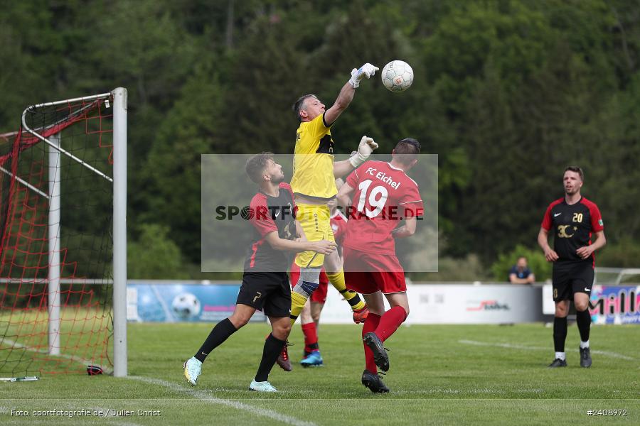 Sportgelände, Wertheim-Eichel, 12.05.2024, sport, action, bfv, Fussball, Mai 2024, 23. Spieltag, Kreisklasse A TBB, Türkgücü Wertheim, FC Wertheim-Eichel - Bild-ID: 2408972
