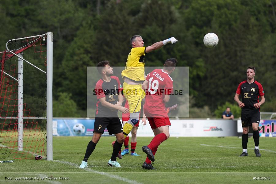 Sportgelände, Wertheim-Eichel, 12.05.2024, sport, action, bfv, Fussball, Mai 2024, 23. Spieltag, Kreisklasse A TBB, Türkgücü Wertheim, FC Wertheim-Eichel - Bild-ID: 2408973