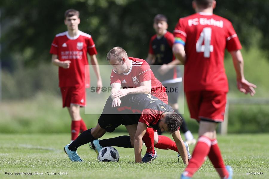 Sportgelände, Wertheim-Eichel, 12.05.2024, sport, action, bfv, Fussball, Mai 2024, 23. Spieltag, Kreisklasse A TBB, Türkgücü Wertheim, FC Wertheim-Eichel - Bild-ID: 2408983