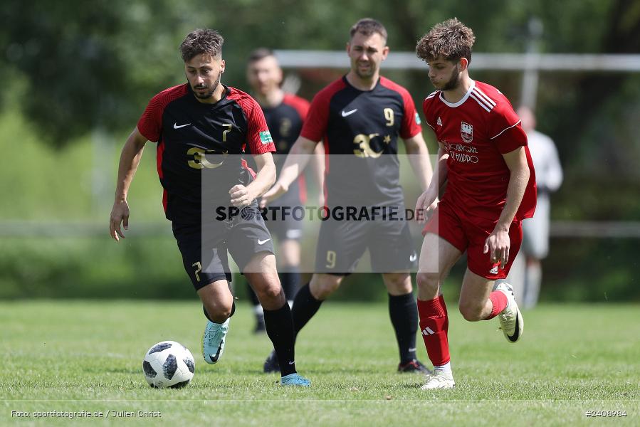 Sportgelände, Wertheim-Eichel, 12.05.2024, sport, action, bfv, Fussball, Mai 2024, 23. Spieltag, Kreisklasse A TBB, Türkgücü Wertheim, FC Wertheim-Eichel - Bild-ID: 2408984
