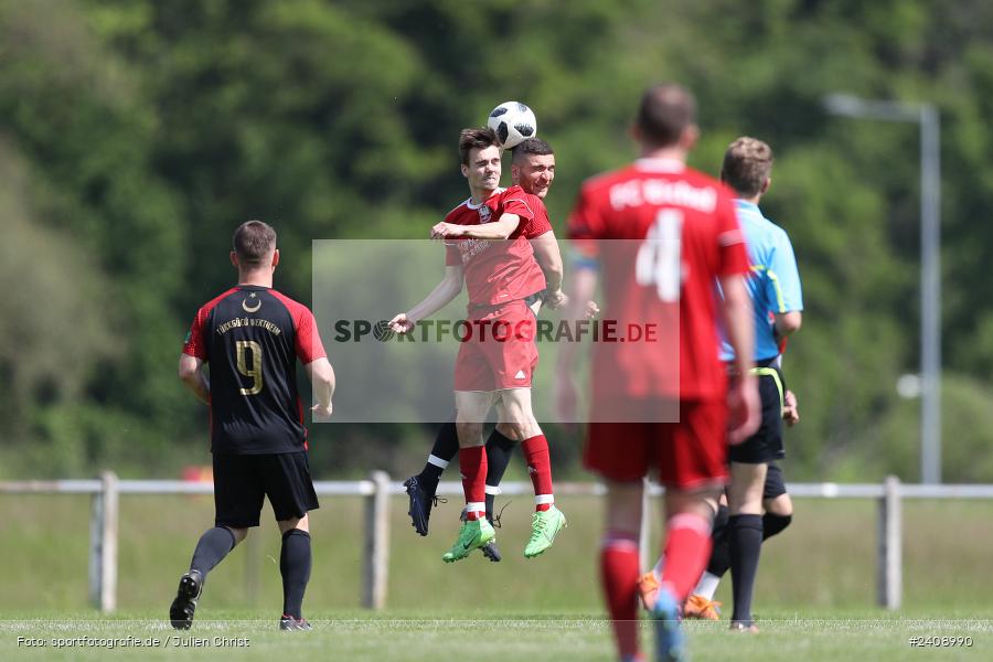 Sportgelände, Wertheim-Eichel, 12.05.2024, sport, action, bfv, Fussball, Mai 2024, 23. Spieltag, Kreisklasse A TBB, Türkgücü Wertheim, FC Wertheim-Eichel - Bild-ID: 2408990